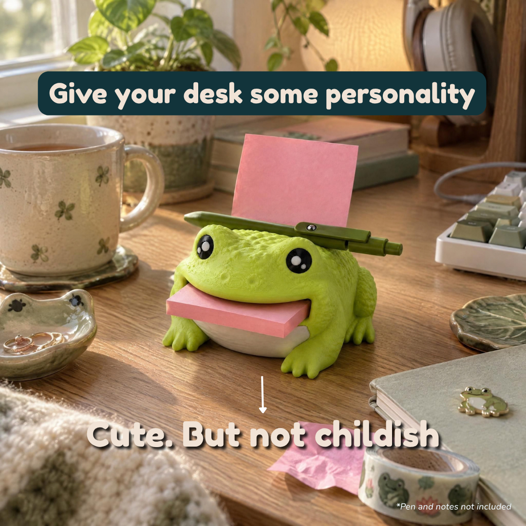Froggo™ – Frog Sticky Note Holder
