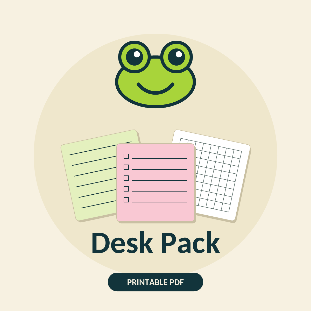 Froggo™ – Frog Sticky Note Holder